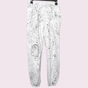 Emo night splatter sweatpants